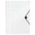 LEITZ Wow A4 elastic folder, white, with geometric pattern