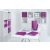 Dosar acordeon LEITZ, A4, PP, 6 compartimente, LEITZ Wow, violet (45890062) 80739335