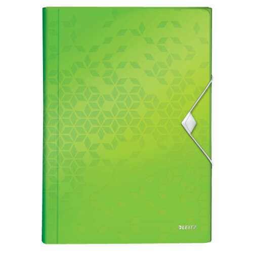LEITZ Harmonikamappa A4 zöld mappa WOW mintával