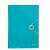 LEITZ Harmonikamappa A4 PP 6 pretinaca ledeno plava