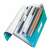 LEITZ Harmonikamappa A4 PP 6 pretinaca ledeno plava otvorena