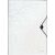 LEITZ Harmonikamappa, A4, PP, 6 rekeszes, LEITZ "Wow", fehér 108024586