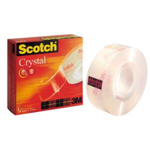 3M 600 Scotch Kristály ragasztószalag 19 mm x 33 fm dobozos