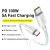 Baseus Superior Series USB-C to USB-C cable, 100 W, 1 m, white (CATYS-B02) 58631150