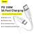 Baseus Superior Series USB-C to USB-C cable, 100 W, 1 m, white (CATYS-B02) 58631150