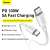 Baseus Superior Series USB-C to USB-C cable, 100 W, 1 m, white (CATYS-B02) 58631150
