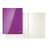 LEITZ A4 fioletowy 'Wow' segregator otwarty