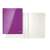 LEITZ A4 fioletowy 'Wow' segregator otwarty