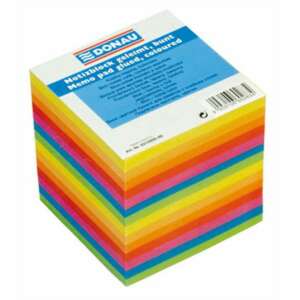Donau Memo Pad Glued, 800 sheets, 90x90 mm, neon colors - Notepad