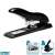 Rapid HD70 Fashion heavy-duty stapler, black, 70 sheets, with Rapid Superstrong staples and Rapid HDC65 hole puncher