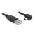 Delock USB 2.0-A apa - USB mini-B 5 tűs könyök apa átalakító kábel, 1m