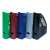 Donau plastic magazine files, assorted colors, A4 size, for organizing documents and catalogs