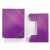 LEITZ Rubber folder, 15 mm, cardboard, A4, LEITZ "Wow", purple 99071897