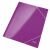 LEITZ Rubber folder, 15 mm, cardboard, A4, LEITZ "Wow", purple 99071897