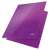 LEITZ Wow A4 elastic folder, 15mm spine, purple