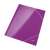 LEITZ Wow A4 elastic folder, 15mm spine, purple