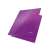 LEITZ Wow A4 elastic folder, 15mm spine, purple