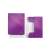 LEITZ Wow A4 elastic folder, 15mm spine, purple, open