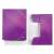 LEITZ Wow A4 elastic folder, 15mm spine, purple, open
