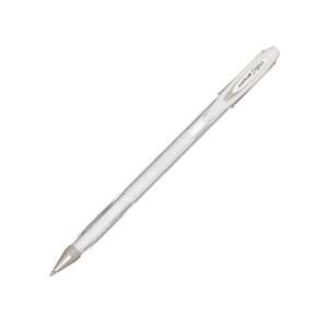 Uniball Signo gel pen, white ink, 0.4mm - Pen & Pencil