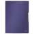 Dosar LEITZ Style A4, albastru, cu clip metalic