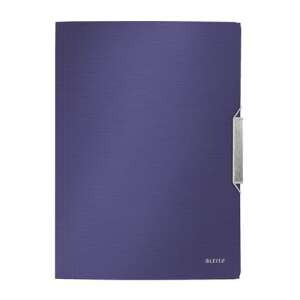 LEITZ Style A4 folder, blue, with metal clip - Elastic folder