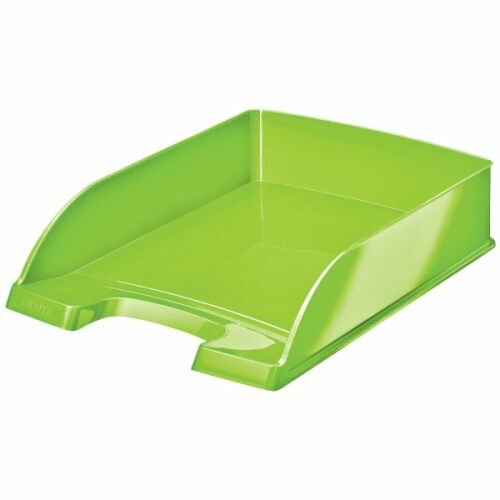 Leitz Wow Green Plastic Letter Tray