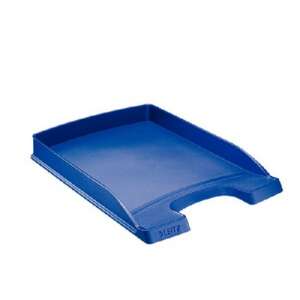 LEITZ File tray, plastic, thin, LEITZ "Plus", blue 79718359 - Office Supply