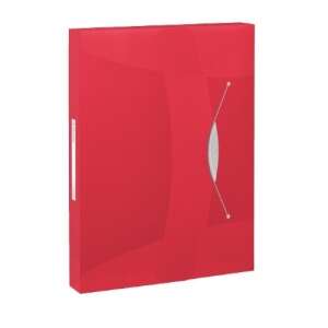 Esselte Vivida Jumbo folder gumowy A4 40 mm czerwony, czerwony folder z gumowym zapięciem - Zgłoszenie