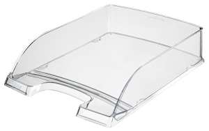 LEITZ Plus clear plastic A4 document tray - Desktop Organizer