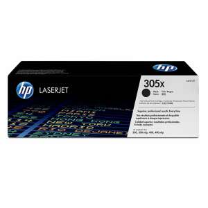 HP CE410X No. 305X Black LaserJet Toner Cartridge - HP