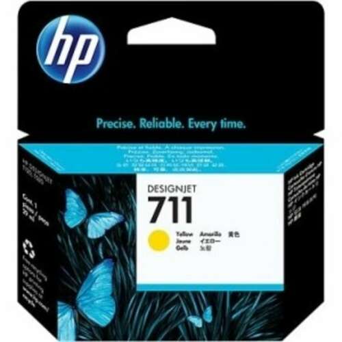 HP DesignJet 711 Sárga Tintapatron CZ132A