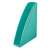 LEITZ Magazine File, turquoise, 60mm, open front, for organizing magazines, brochures, and documents