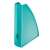 LEITZ Magazine File, turquoise, 60mm, open front, for organizing magazines, brochures, and documents