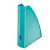LEITZ Magazine File, turquoise, 60mm, open front, for organizing magazines, brochures, and documents