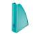 LEITZ Magazine File, turquoise, 60mm, open front, for organizing magazines, brochures, and documents