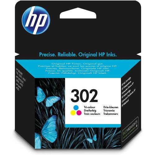 HP 302 eredeti színes tintapatron