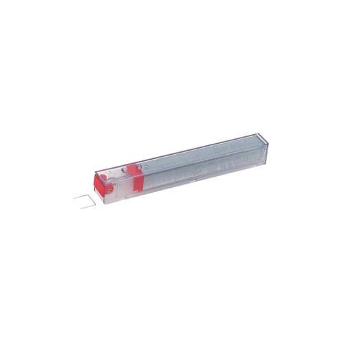 Leitz red staples cartridge for high capacity staplers, 12 mm, up to 80 sheets