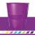 Leitz WOW purple paper bin with color options