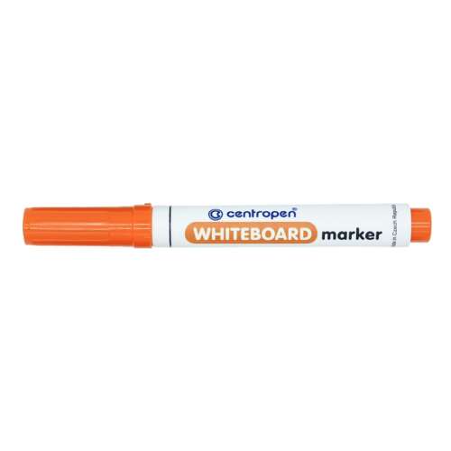 Centropen 8559 orange whiteboard marker, 2.5mm round tip
