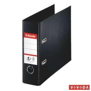 Esselte Vivida Black Lever Arch File 75mm - Esselte Ring binder