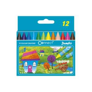 Connect Jumbo Zsírkréta - 12 Szín - 11 mm