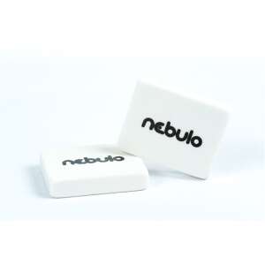 Nebulo eraser, white, PVC free, non-toxic - Office accessory