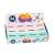 Nebulo eraser, 36 pieces in a box, pink, white, blue
