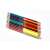 Nebulo triangular bicolour pencils, 12 pieces, 24 colours, set of coloured pencils