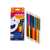 Nebulo triangular bicolour pencils, 12 pieces, 24 colours, set of coloured pencils