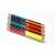 Nebulo triangular bicolour pencils, 12 pieces, 24 colours, set of coloured pencils