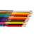 Nebulo triangular bicolour pencils, 12 pieces, 24 colours, set of coloured pencils