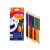 Nebulo triangular bicolour pencils, 12 pieces, 24 colours, set of coloured pencils