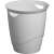 Durable Eco 16 liter round grey trash can